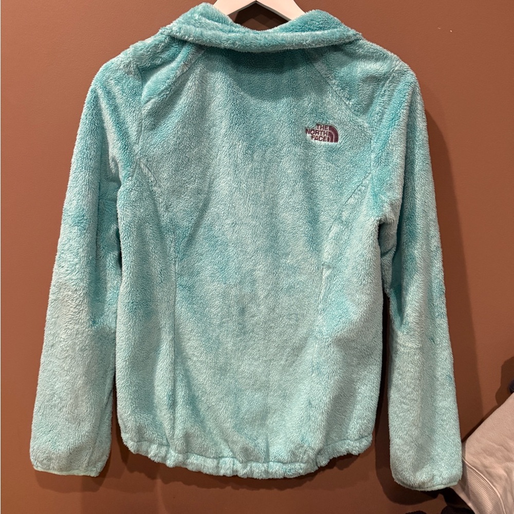 North face fuzzy jacket
